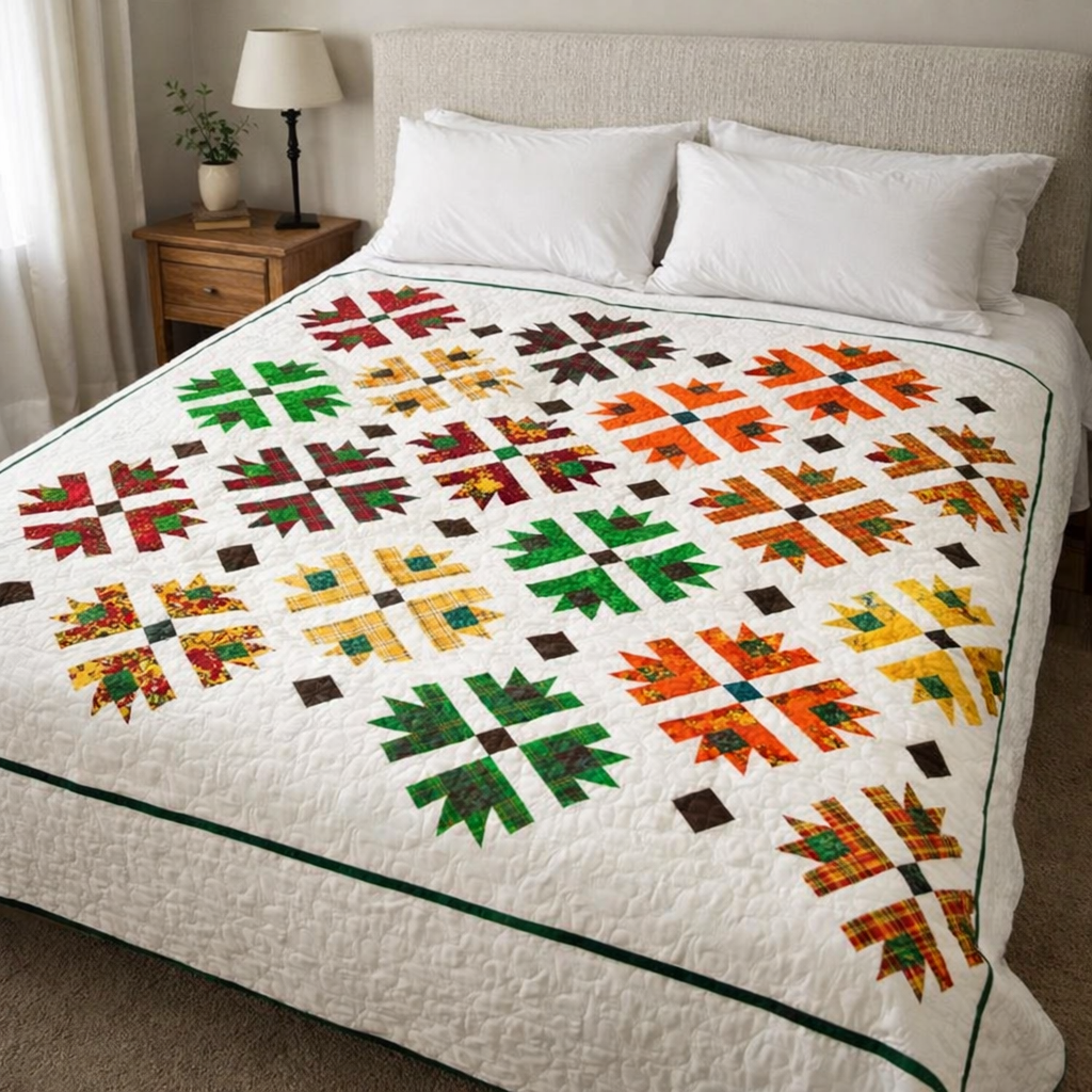 Mosslen™ Gilded Crosswinds Quilt Pattern (PDF)