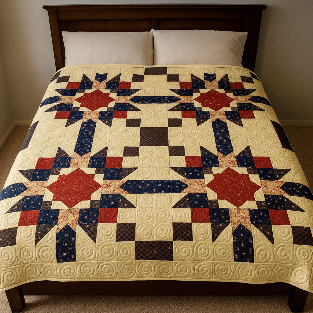 Mosslen™ Ember Crossroads Quilt Pattern