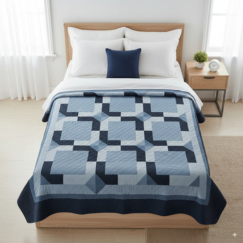 Mosslen™ CORNERSTONE WINDOWS QUILT PATTERN
