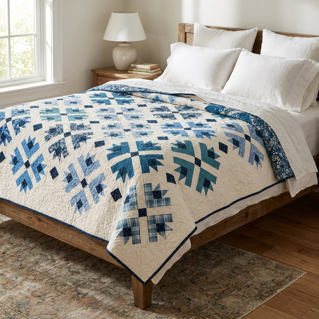 Mosslen™ Gilded Crosswinds Quilt Pattern (PDF)