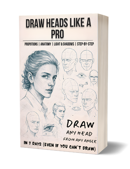 Draw Heads Like a Pro: Draw Any Head From Any Angle (Even If You Can't Draw)