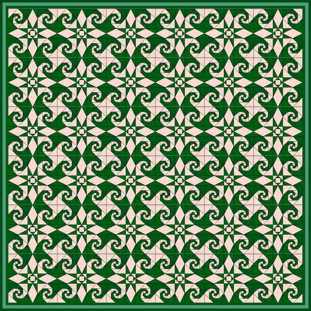 Mosslen™ VORTEX STARS QUILT PATTERN
