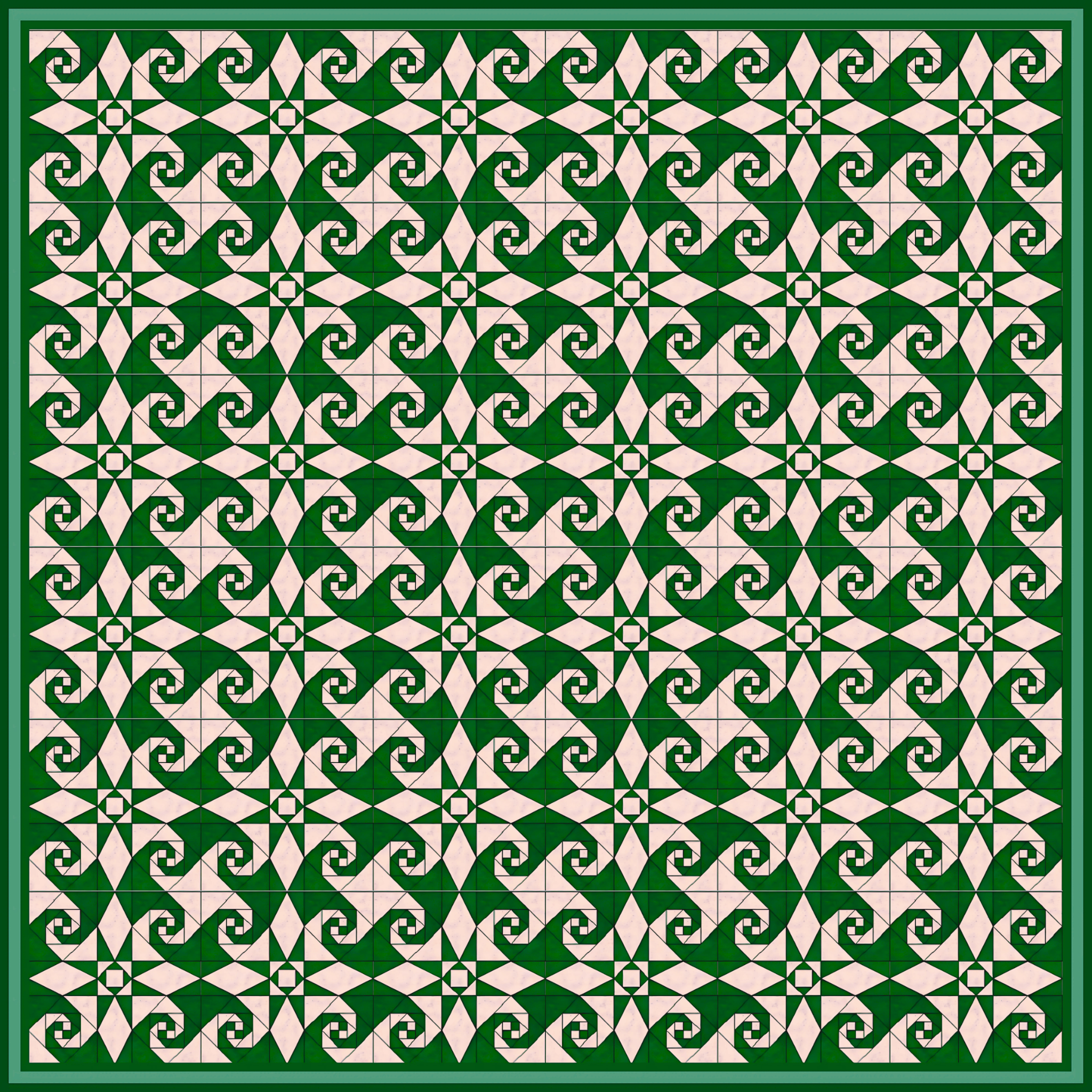 Mosslen™ VORTEX STARS QUILT PATTERN