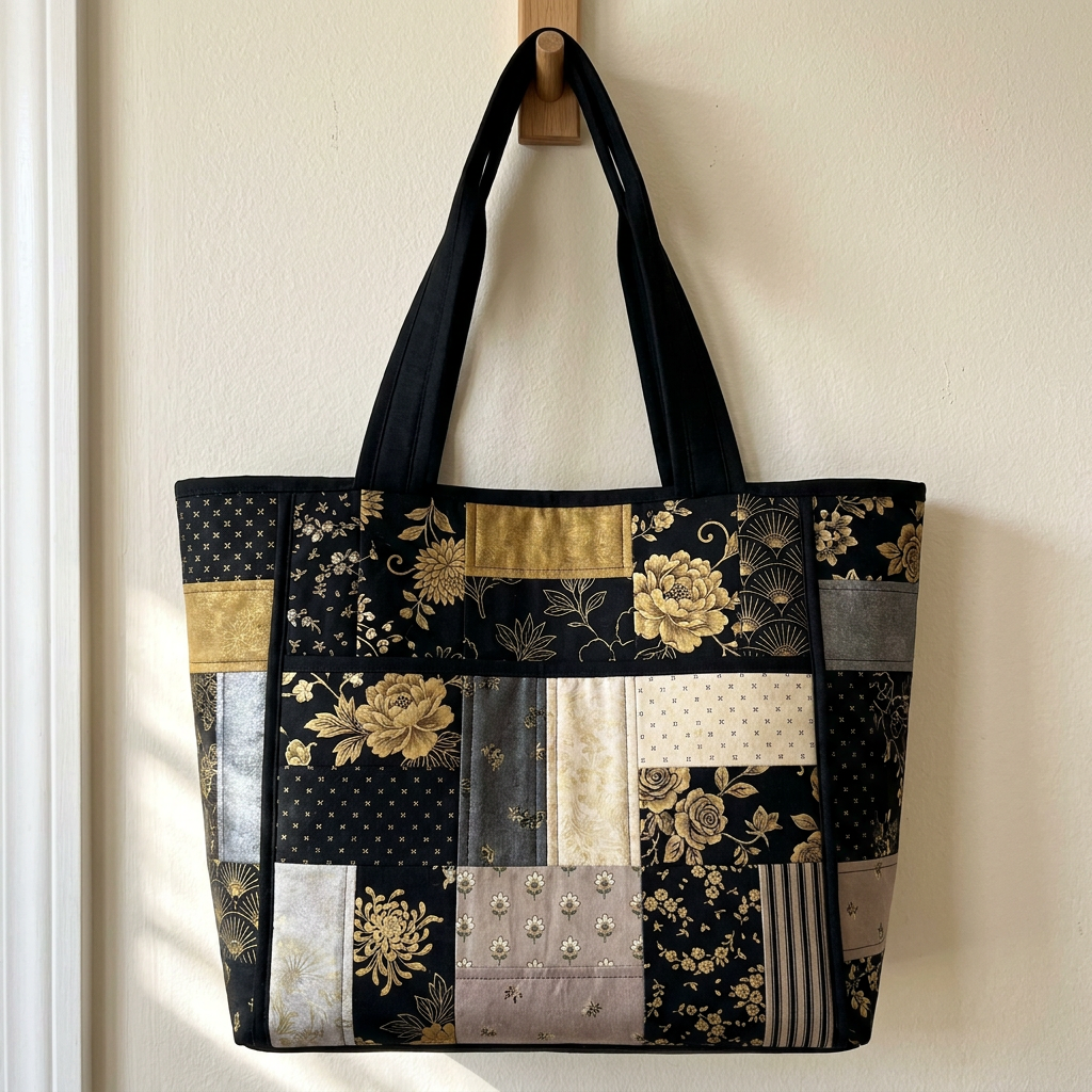 Charming 8-Pocket Tote Bag Sewing Pattern
