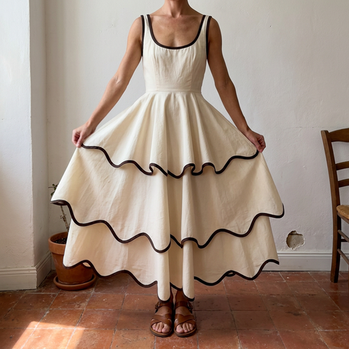 Cascade Dress Sewing Pattern