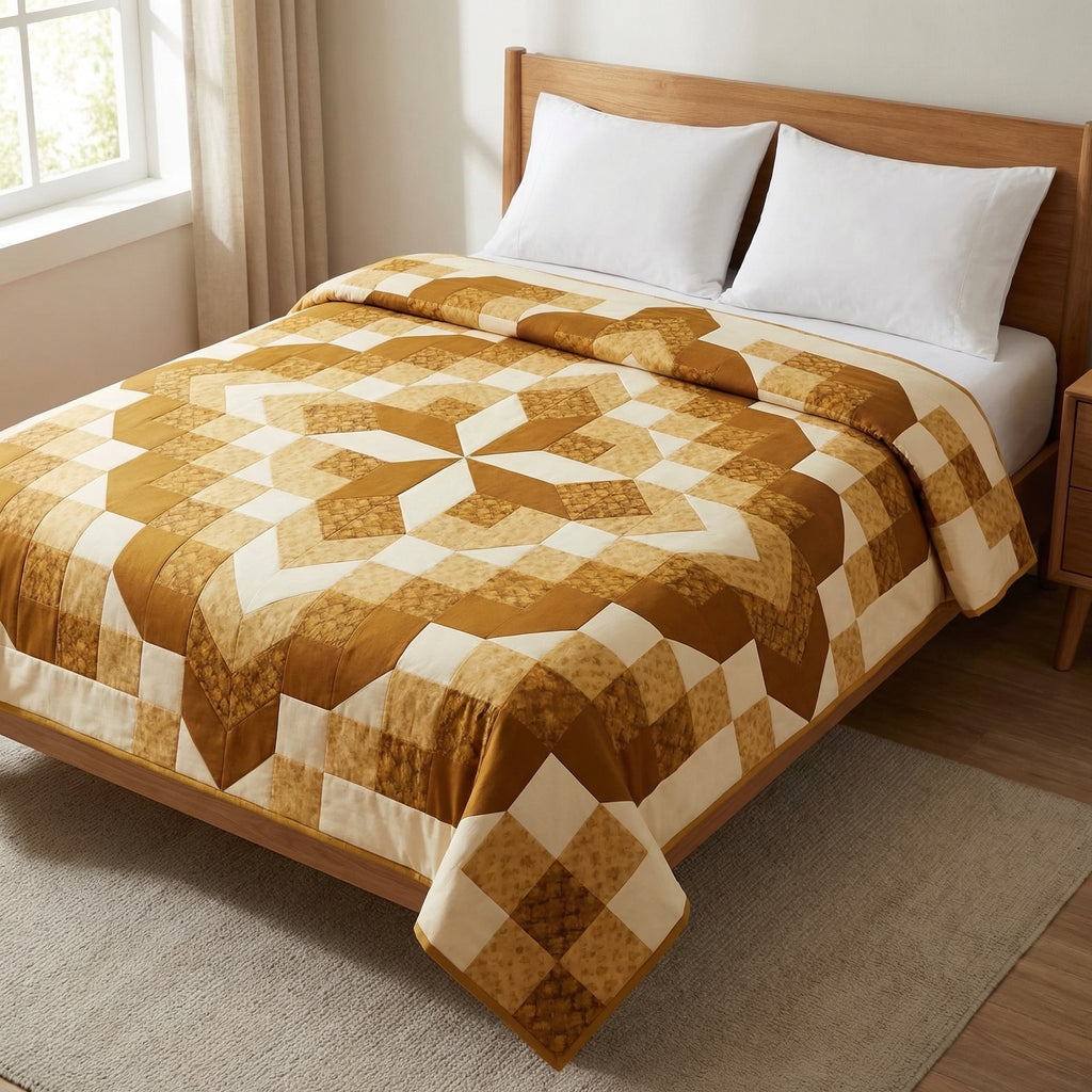 Mosslen™ CHROMA STARFLOWER  QUILT PATTERN