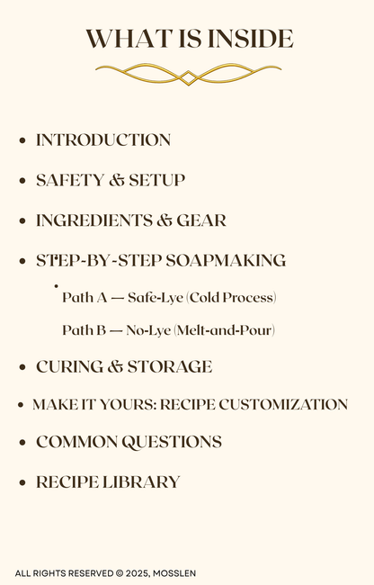 Make Your First Natural Soap This Weekend